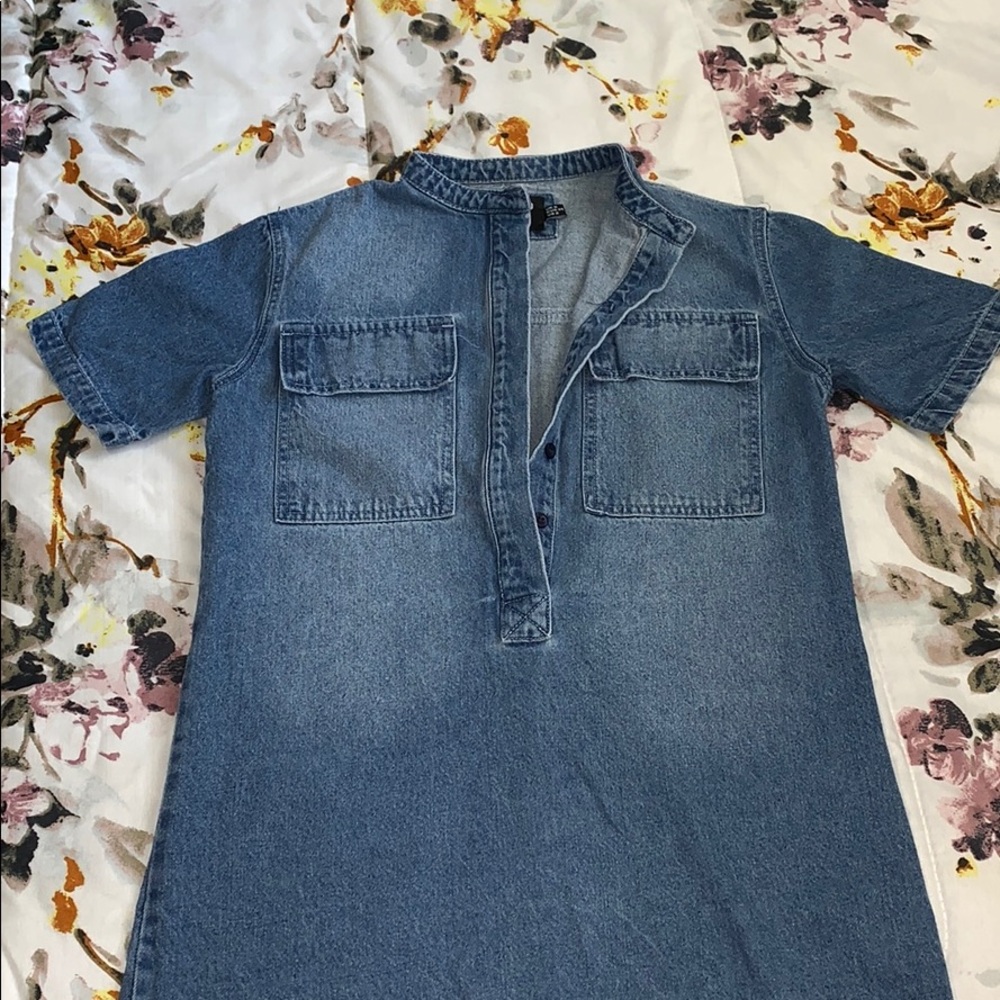 Short Jean dress